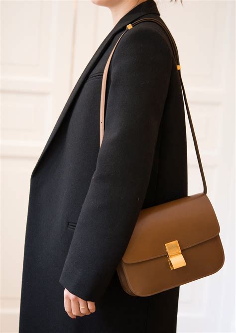 celine box bag small greige|best celine tote bags.